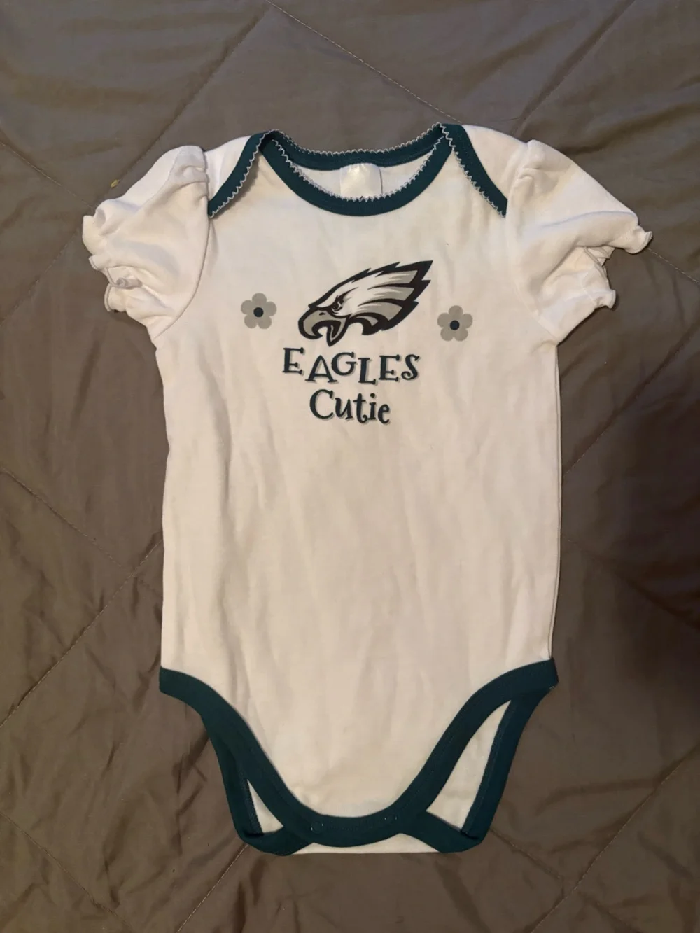 Bundle of Philadelphia Eagles Baby Girl Onesies 💚🦅